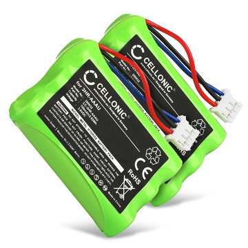 2x Batteri for Bang & Olufsen BEOCOM 6000, BeoCom 1, M6000, M6000 MKII Panasonic KX-T3730 700mAh fra CELLONIC