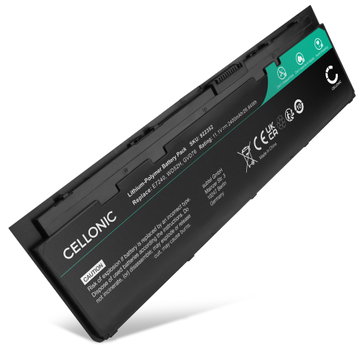 Batteri for Dell Latitude 12 E7250, E7240, E7250-5755, E7250-5892, P22S, WD52H, GVD76, HJ8KP 2400mAh 11.1V fra CELLONIC
