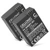 2x Batteri 1050mAh
