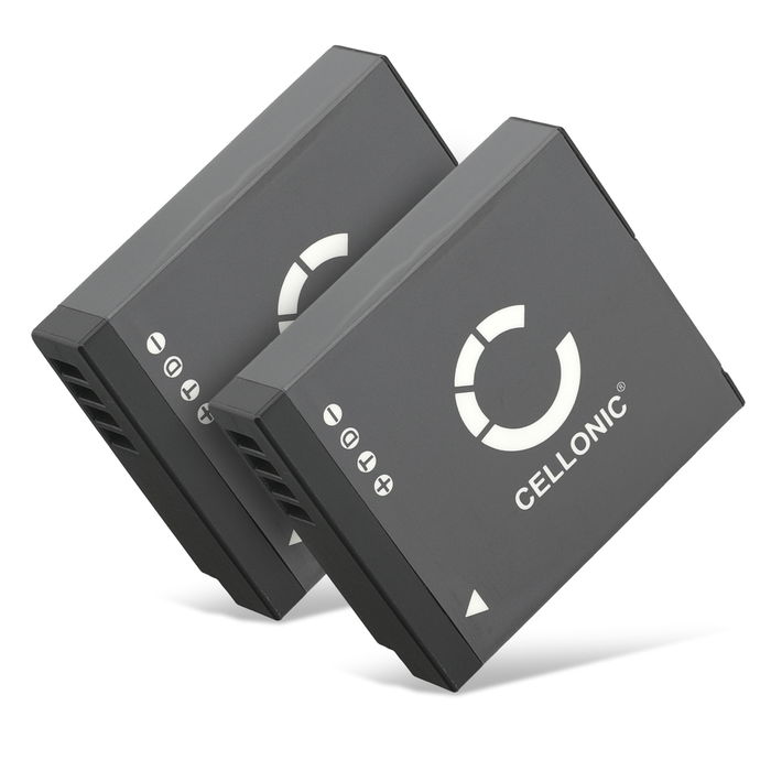 2x Panasonic Lumix DC-GX880 Batteri