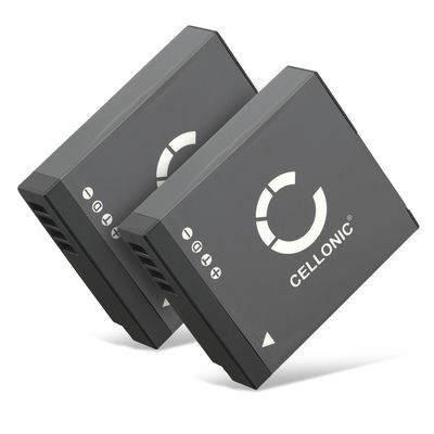 2x Batteri for Panasonic Lumix DMC-GF7, DMC-GX7, DMC-GM1, DMC-GM5, DMC-LX15, DC-GX800 Kameraer 600mAh fra subtel