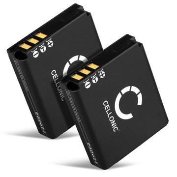 2x Batteri for Sigma DP3 Merrill, DP2 Merrill, DP1 Merrill, D-LUX 3, D-LUX 2, 18645, BP-41 Kameraer 1100mAh fra CELLONIC