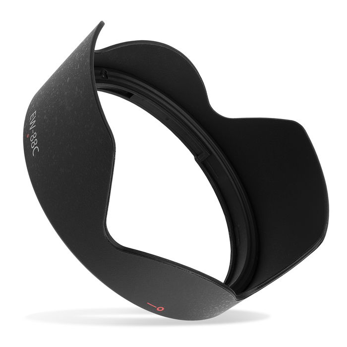 EW-88C Kamera Ø 105mm Solblender for Canon EF 24-70mm f/2.8L II USM – Plast Bajonett Solblender fra CELLONIC