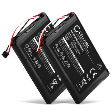 2x Batteri til Garmin Edge 800 / Edge 810 / Edge Touring - 361-00035-00, KE37BE49D0DX3 (1000mAh) Reservebatteri