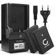 2x Batteri EN-EL14 1050mAh + Lader