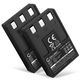 2x Battery (850mAh, 3.7V)