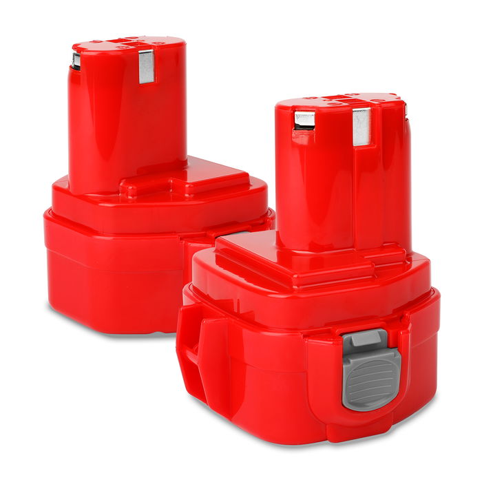 2x Batteri for Makita 6271D, 6270D, 6317D, 8270D, 8271D, 6227D, 6223D, ML120, Makita 1222, 1220 12V  3Ah NiMH fra CELLONIC