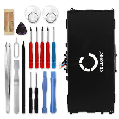 Batteri for Samsung Galaxy Tab 3 10.1 (GT-P5200/GT-P5210/GT-P5220) / Samsung T4500E 6800mAh + Verktøy fra CELLONIC
