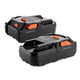 2x Batteri L1815 R, L1820 R, L1830 R, L1840 R 1500mAh