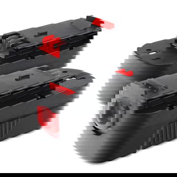 2x Batteri for Black & Decker EPC18, EPC18CA, Firestorm FS18, GKC1817, GPC1800, A1718, A18 3Ah fra CELLONIC