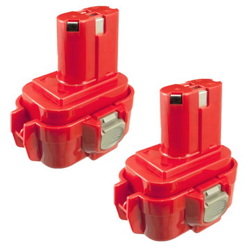 2x Batteri for Makita BMR100, 6222D, 6261D, 6260D, DA312D, 6226D, ML903, 6940D / 6940DW 3Ah fra CELLONIC