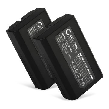2x Batteri for Nikon Coolpix 5000 Coolpix 4500 Coolpix 4800 Coolpix 4300 Coolpix 5400, Minolta DiMAGE A200 Kameraer 750mAh fra CELLONIC