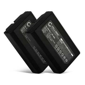 2x Batteri for Nikon Coolpix 5000 Coolpix 4500 Coolpix 4800 Coolpix 4300 Coolpix 5400, Minolta DiMAGE A200 Kameraer 750mAh fra CELLONIC