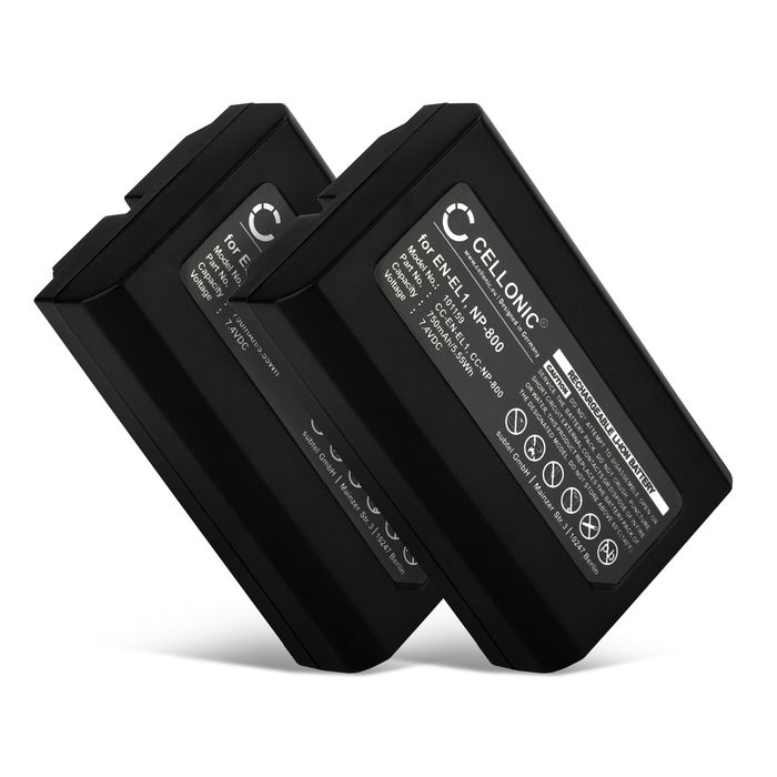 2x Nikon Coolpix 5400 Batteri