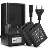 2x Batteri 750mAh+ Lader