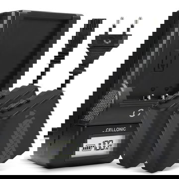 2x Batteri for Sony A6000 Alpha 6000 A6300 A6400 A6500 A5100 A5000 A3000 A7 II Alpha 7 II A7s A7R NP-FW50 Kameraer 1030mAh + Lader fra CELLONIC