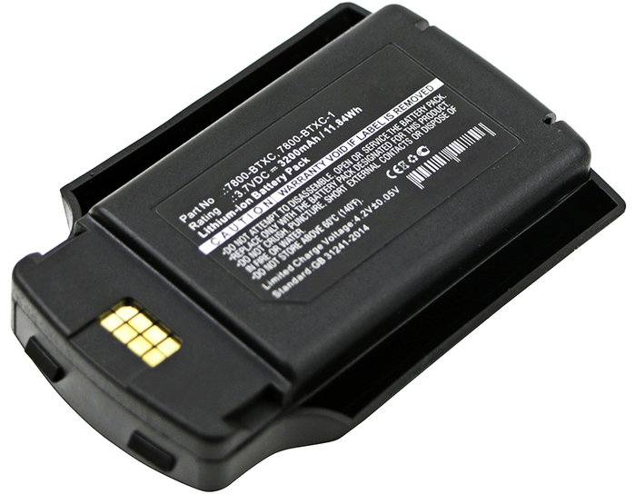 Batteri for Dolphin 7600 7600 II Honeywell Dolphin 6500 EP Handheld Dolphin 7600 Dolphin 7600 II 3200mAh 3.7V fra CELLONIC