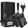 2x Batteri 2000mAh+ Lader