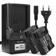 2x Batteri LP-E6 LP-E6N 2000mAh + Lader
