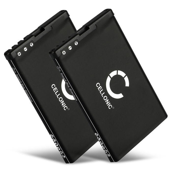 2x Batteri for Siemens Gigaset SL930 Gigaset SL930A, Telekom Speedphone 701 - V30145-K1310-X456 (1300mAh) reservebatteri