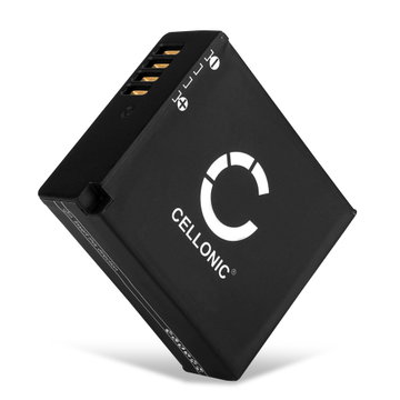 Batteri for Panasonic Lumix DMC-LX100, DC-GX9, DMC-GX80, DMC-GF6, DMC-GX7, DMC-TZ80, DMW-BLG10 DMW-BLE9 BP-DC15 (980mAh, 7.4V) fra CELLONIC