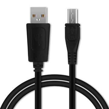 Datakabel (LONG CONNECTOR) for HOMTOM HT20 / HT20 Pro / ZOJI Z7 / ZOJI Z6 - 1m USB kabel, svart