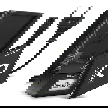 2x Batteri for Olympus Stylus XZ2 SH50 SH60 SH2 SH1, Tough TG Tracker TG3 TG2 TG1, Li90B Li92B Li-90B, Li-92B (1100mAh, 3.6V) + Lader fra CELLONIC