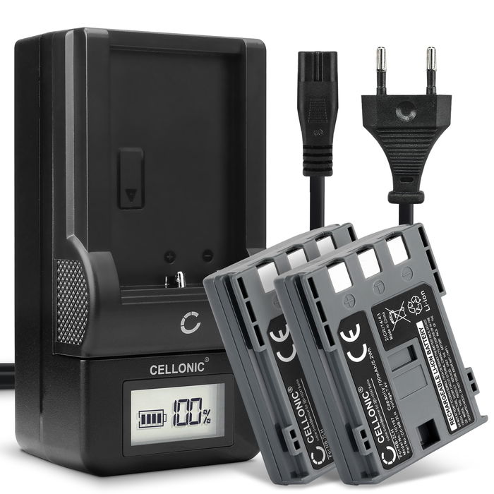 2x Canon LEGRIA HF R16 Batteri