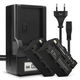 2x Batteri NP-F930 NP-F950 NP-F960 NP-F970 XL-B2 XL-B3 4400mAh + Lader