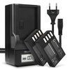 2x Batteri 1100mAh+ Lader