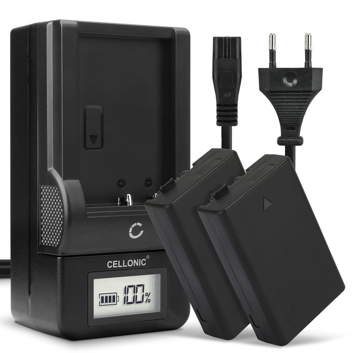 2x Batteri Pentax KF 1100mAh + Lader