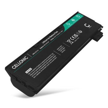 1x Batteri for Lenovo ThinkPad T480, T470, T580, T570, P51s, P52s, A485, Lenovo 01AV422, 01AV424, 01AV452 4400mAh 10.8V fra CELLONIC