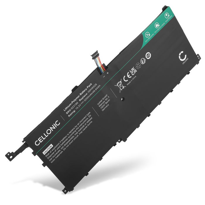 Lenovo ThinkPad X1 Yoga Gen 3 Batteri 15.2V 3200mAh fra Cellonic