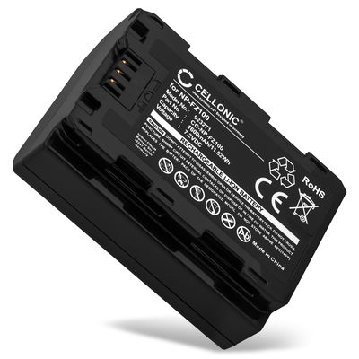Batteri for Sony A7 IV, Alpha 7 IV, A6700, A6600, A7S III, Alpha 9, Alpha 7R III NP-FZ100 (1600mAh, 7.2V) fra CELLONIC