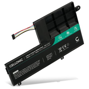 Batteri for Lenovo Yoga 510-14AST, 510-14IKB, 510-14ISK, 510-15IKB, 510-15ISK, L15M2PB1, L15C2PB1 4600mAh 7.6V fra CELLONIC
