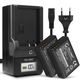 2x Batteri LP-E10 1020mAh + Lader