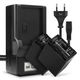 2x Batteri NP-FV70 NP-FV100 2200mAh + Lader