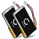2x Batteri 65358-01,64399-03 240mAh