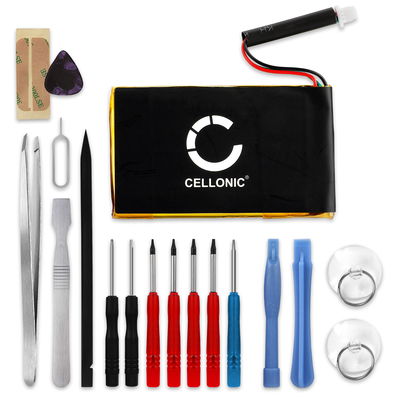 Batteri for Garmin Nüvi 255 705 200 605 250w 1490T 1490 1390T 1490 1250mAh + Verktøy fra CELLONIC