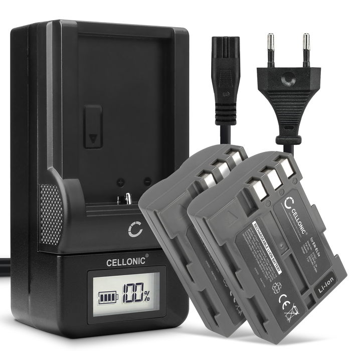 2x Nikon D70 Batteri