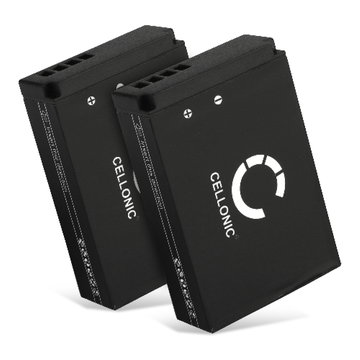 2x Batteri for Canon M50 M100 100D M10, PowerShot SX70 HS, Rebel SL1, LPE12 Kameraer 820mAh fra CELLONIC