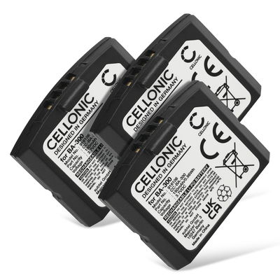 3x Batteri for Sennheiser RS 4200, RR 830, RI 900, RR 840, RI 410, Set 830 TV, Set 840 TV, Set 840-S, Set 900, BA 300 150mAh fra CELLONIC
