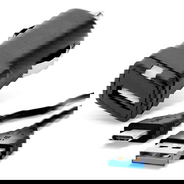 Bil Lader for Blackview BV9900, BV9800 Pro, BV9700 Pro, BV6800 Pro, BV6600, BV6300 Pro - 1m, 5V, 3A, 3000mA Ladekabel Car