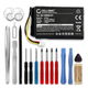 1x Batteri 361-00056-01 1100mAh + Verktøy