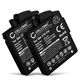 2x Batteri 0121147748, BA 370 PX, BA-370PX, BA370 270mAh