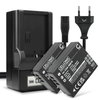 2x Batteri 900mAh+ Lader