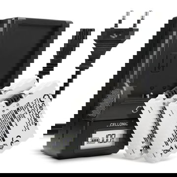 2x LP-E8 Batteries for Canon 600D EOS 700D EOS 550D EOS 650D EOS Rebel T2i T3i T4i T5i EOS Kiss X4 X5 X6i - 1020mAh DSLR LPE8 Battery Replacement + LCD Smart Charger