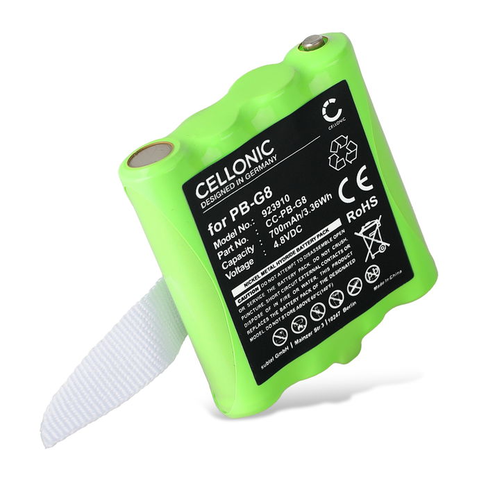 Batteri for 4.8V 700mAh NiMH fra CELLONIC