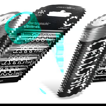 Batteri for Midland G9, XT70, Motorola TLKR T92 H2O - 4x2600mAh reservebatteri