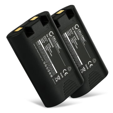 2x Batteri til DYMO LabelManager 360D, 420P, Rhino 4200, 5200, 3M PL200 - S0895840,W002856 (1600mAh) Reservebatteri